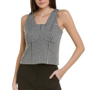 Cabi Bombshell Gingham Tank